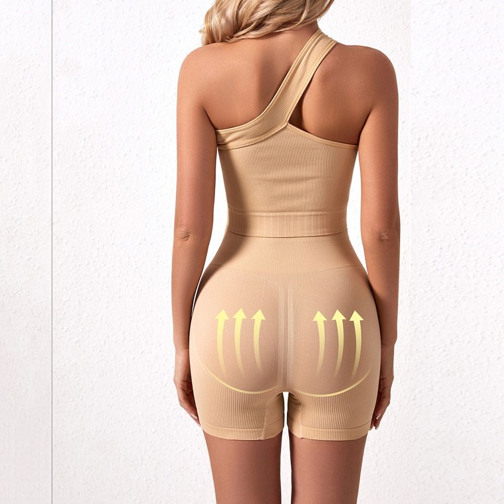 Conjunto Deportivo de 2 Piezas - Seamless Ribbed Workout Tank Top reseña y precio